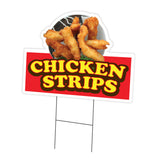 Chicken Strips Die Cut