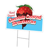 Chocolate Covered Strawberries Die Cut
