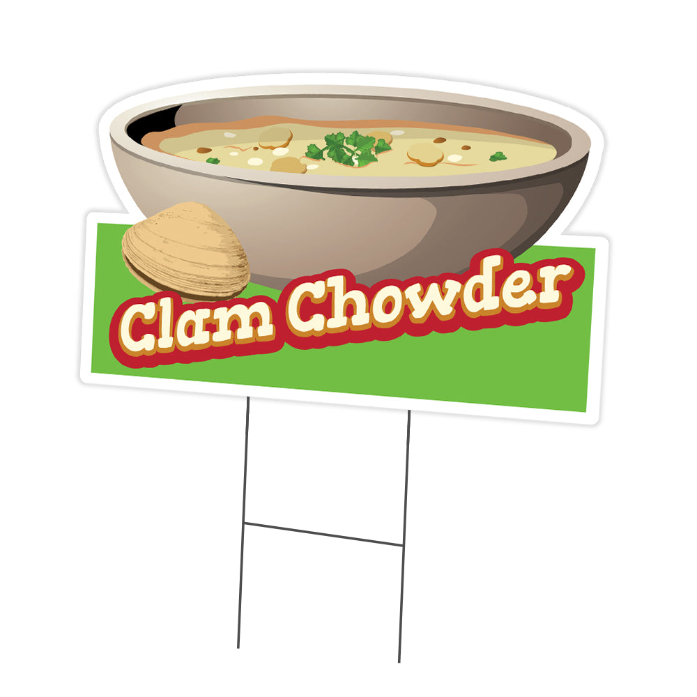 Clam Chowder Die Cut