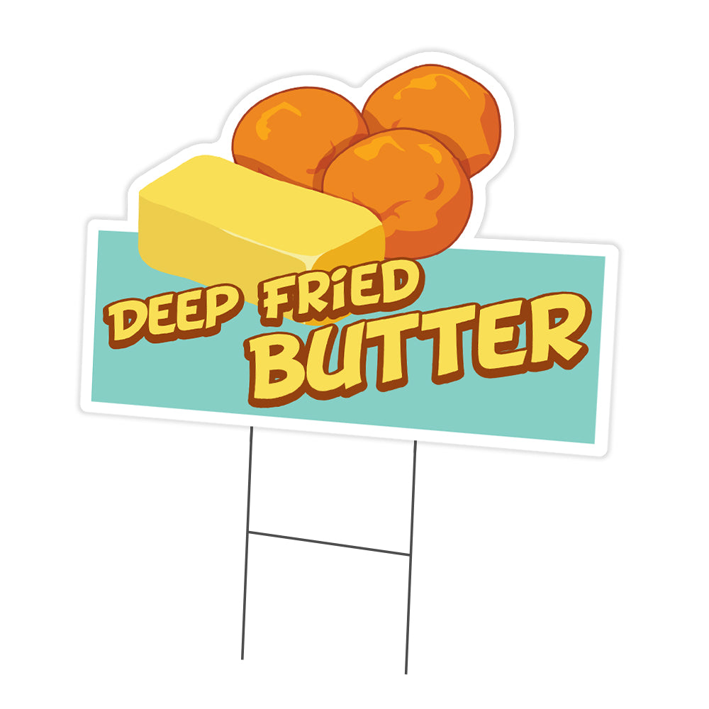 Deep Fried Butter Die Cut