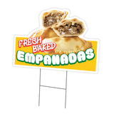 Fresh Baked Empanadas Die Cut