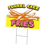 Funnel Cake Fries Die Cut