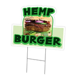 Hemp Burger Die Cut