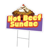 Hot Beef Sundae Die Cut