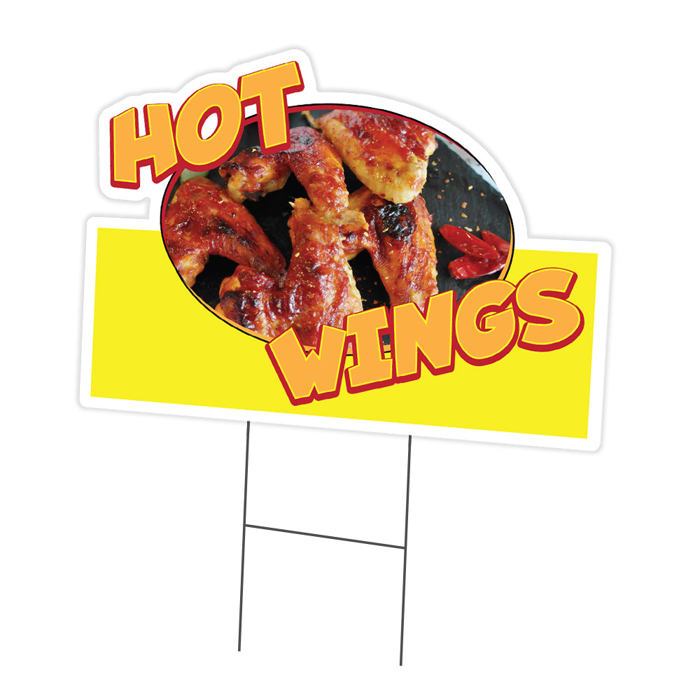 Hot Wings Die Cut