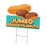 Jumbo Boiled Peanuts Die Cut