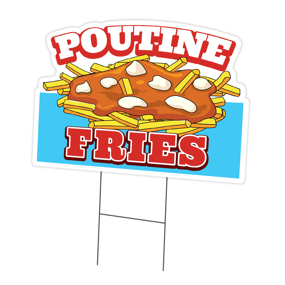 Poutine Fries Die Cut