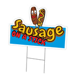 Sausage On A Stick Die Cut