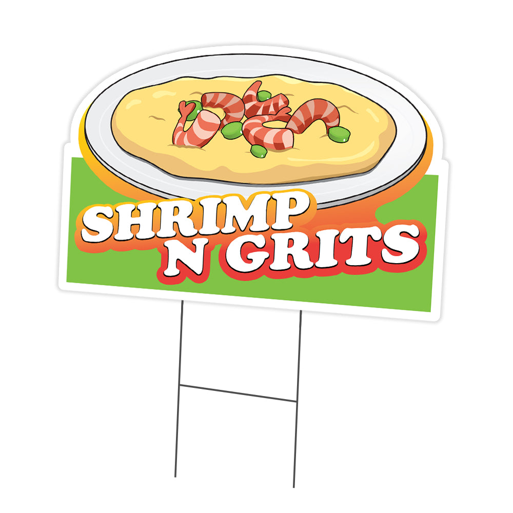 Shrimp N Grits Die Cut