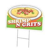 Shrimp N Grits Die Cut