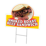 Smoked Roast Beef Sandwich Die Cut
