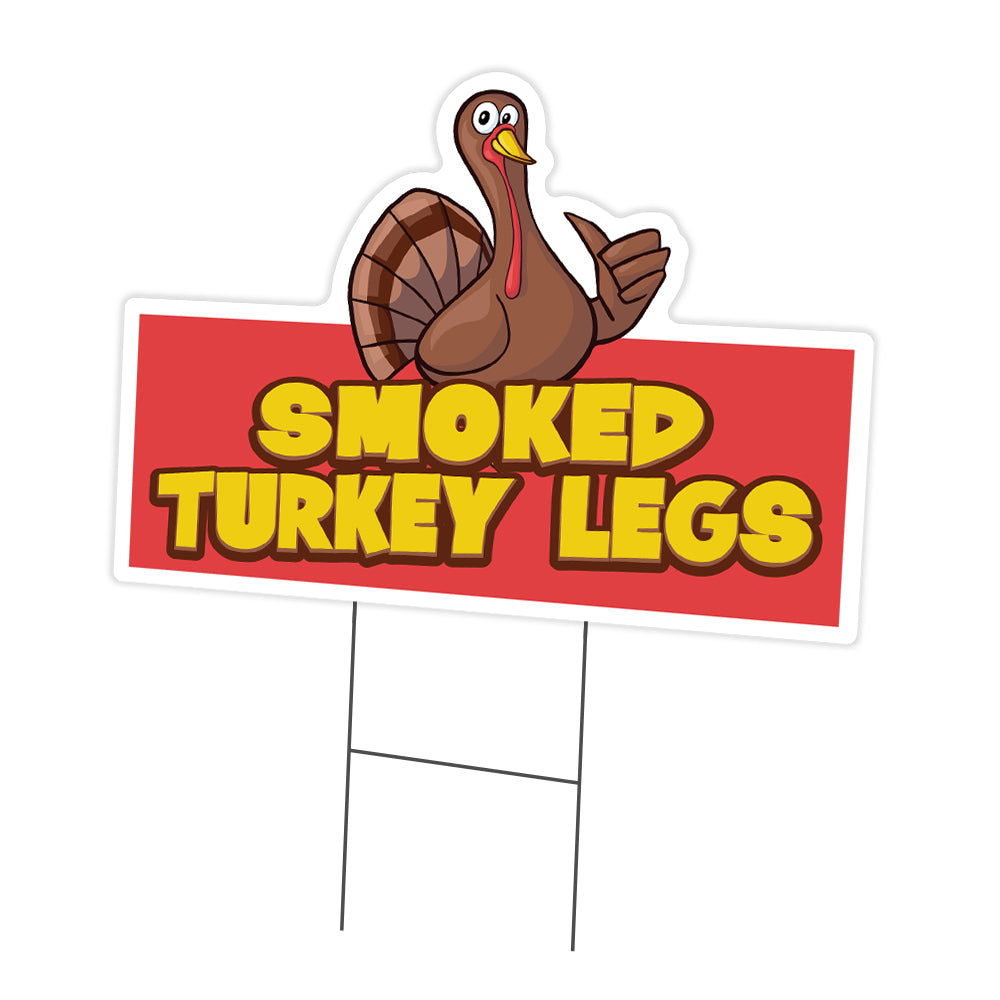 Smoked Turkey Legs Die Cut
