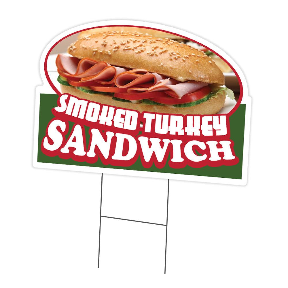 Smoked Turkey Sandwich Die Cut