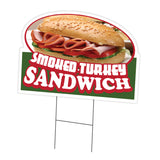 Smoked Turkey Sandwich Die Cut