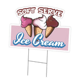 Soft Serve Ice Cream Die Cut