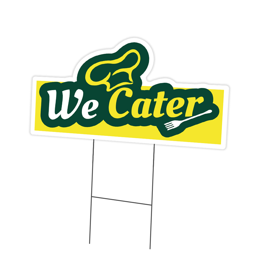 We Cater Die Cut