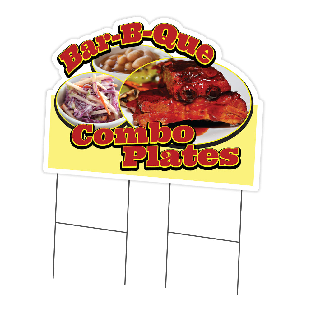 Bar-B-Que Combo Plates Die Cut