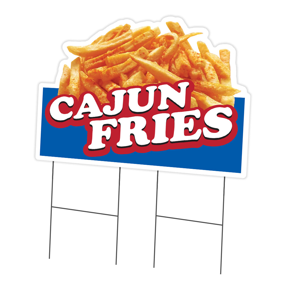 Cajun Fries Die Cut