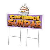 Caramel Sundae Die Cut