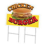 Chicken Burger Die Cut