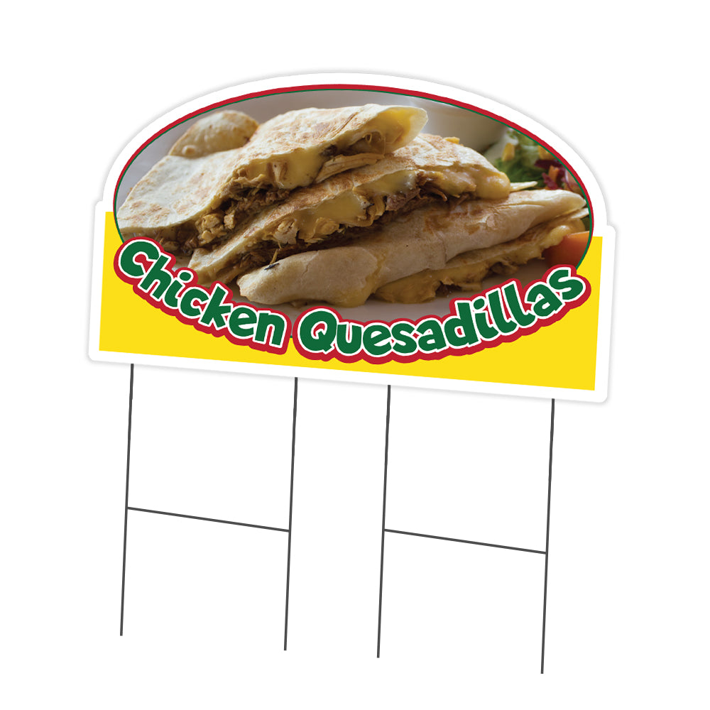 Chicken Quesadillas Die Cut
