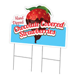Chocolate Covered Strawberries Die Cut