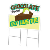 Chocolate Dipped Key Lime Pie Die Cut