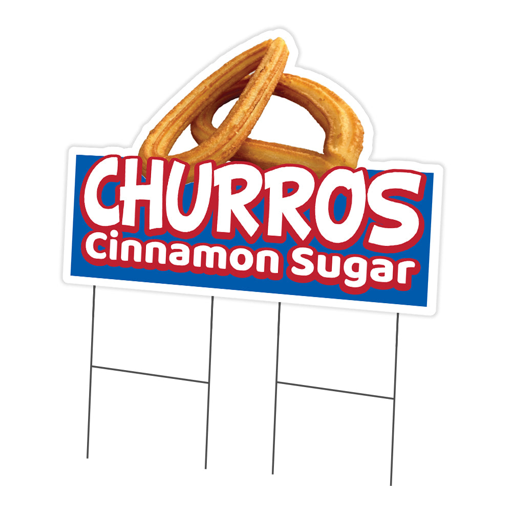 Churros Cinnamon Sugar Die Cut