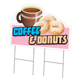 Coffee And Donuts Die Cut
