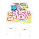 Cotton Candy In A Cup Die Cut