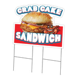 Crab Cake Sandwich Die Cut
