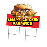 Crispy Chicken Sandwich Die Cut