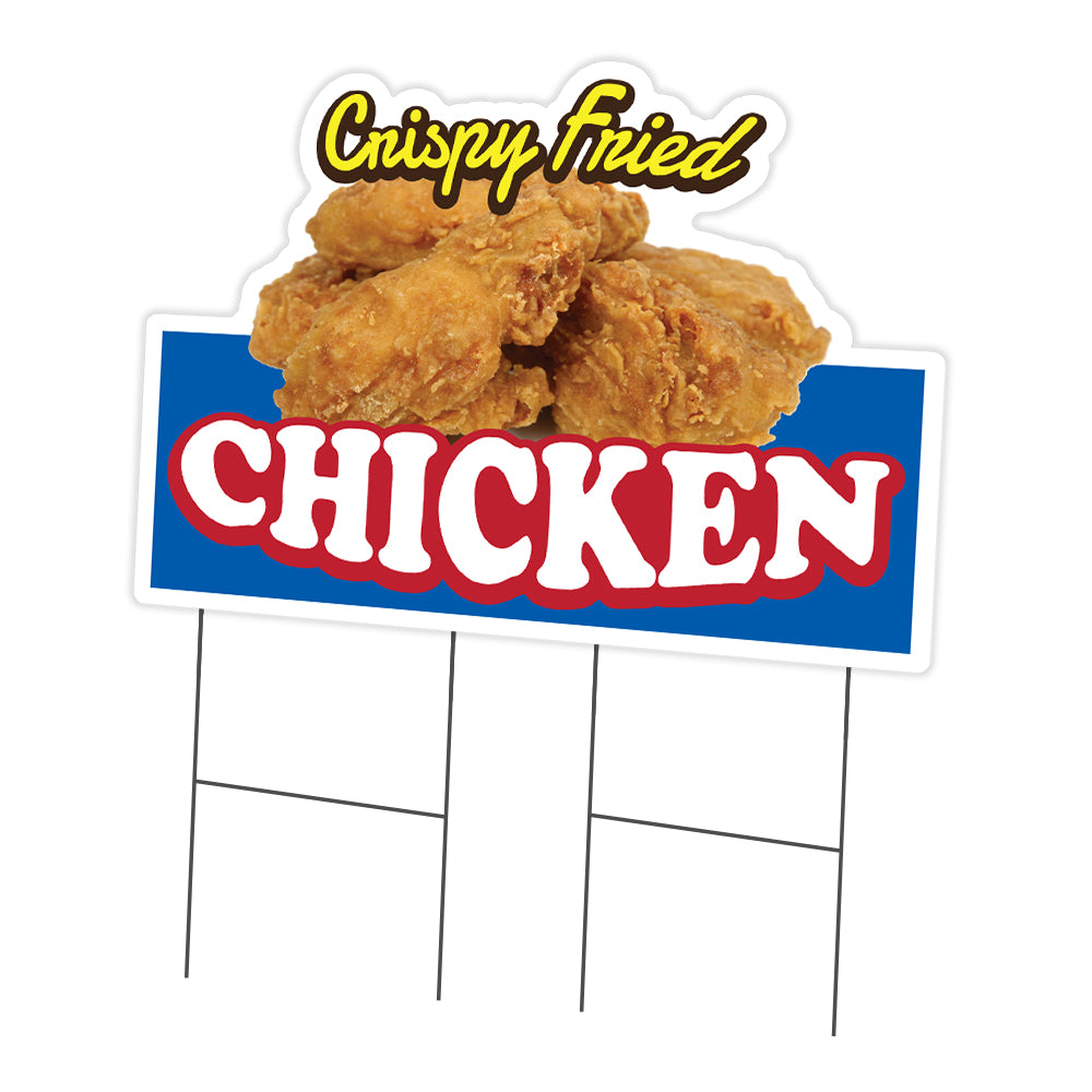 Crispy Fried Chicken Die Cut