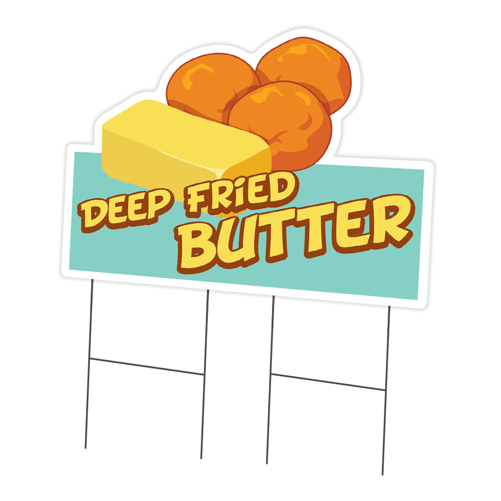 Deep Fried Butter Die Cut