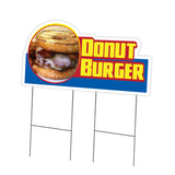 Donut Burger Die Cut