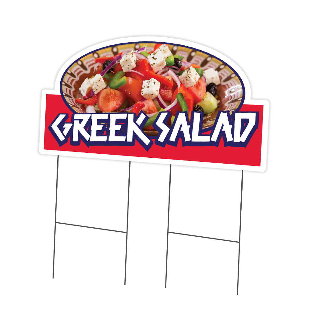 Greek Salad Die Cut