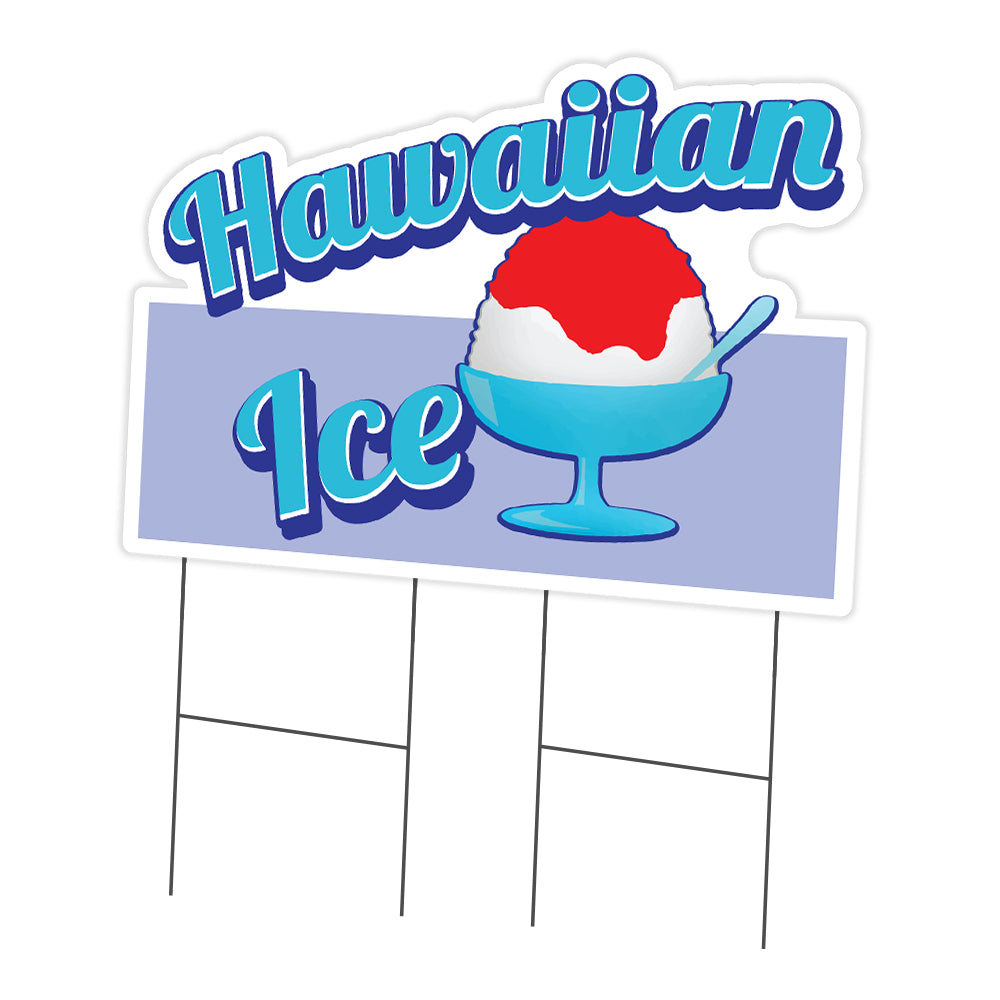 Hawaiian Ice Die Cut