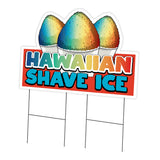 Hawaiian Shave Ice Die Cut