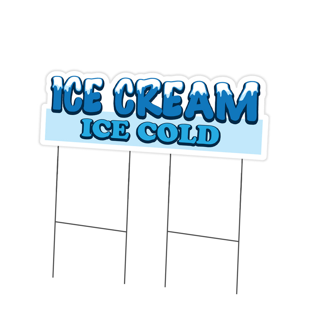 Ice Cream Ice Cold Die Cut