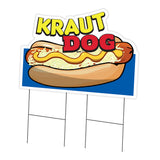 Kraut Dog Die Cut