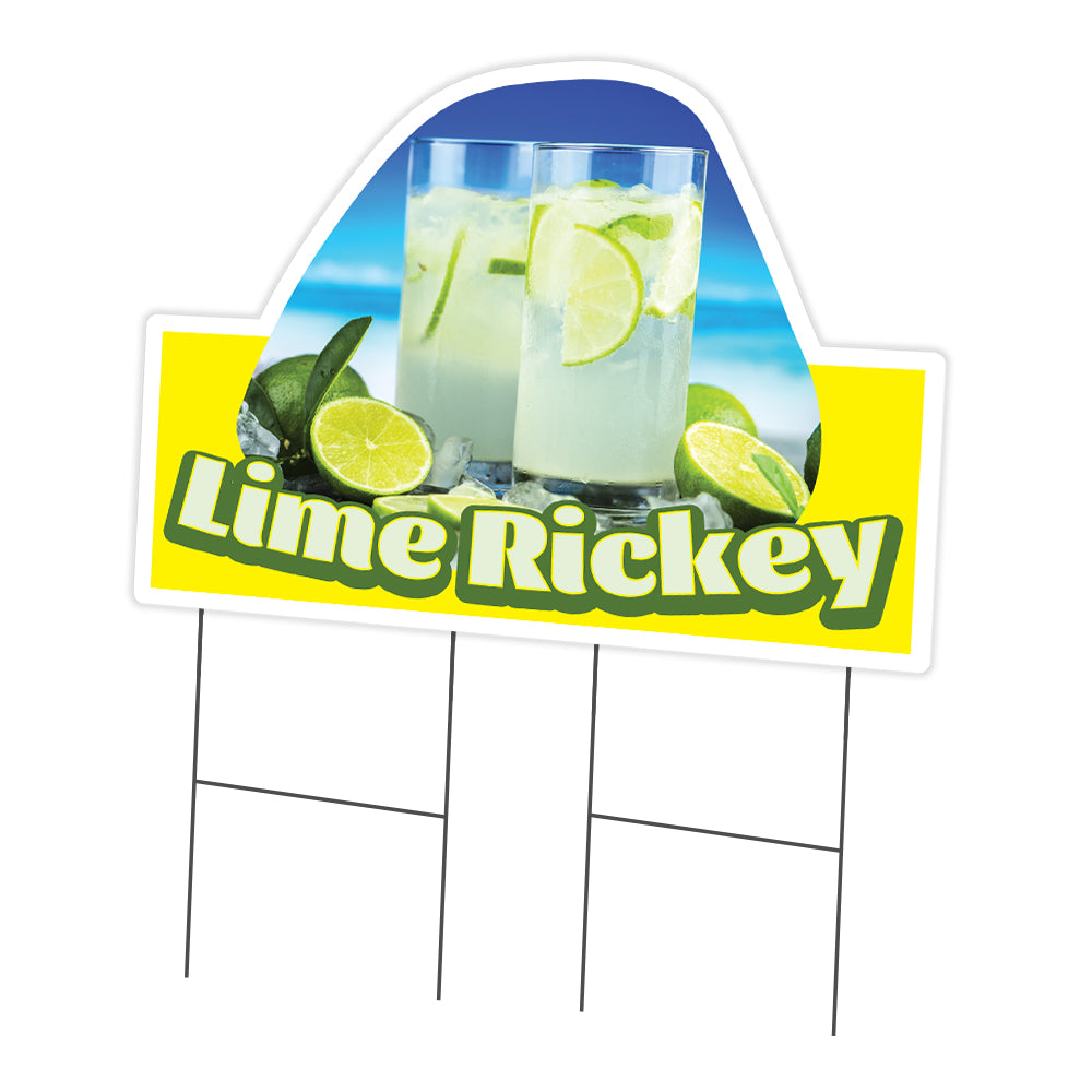 Lime Rickey Die Cut