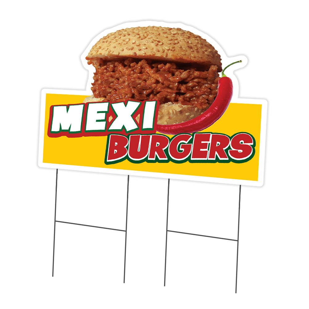 Mexi Burgers Die Cut