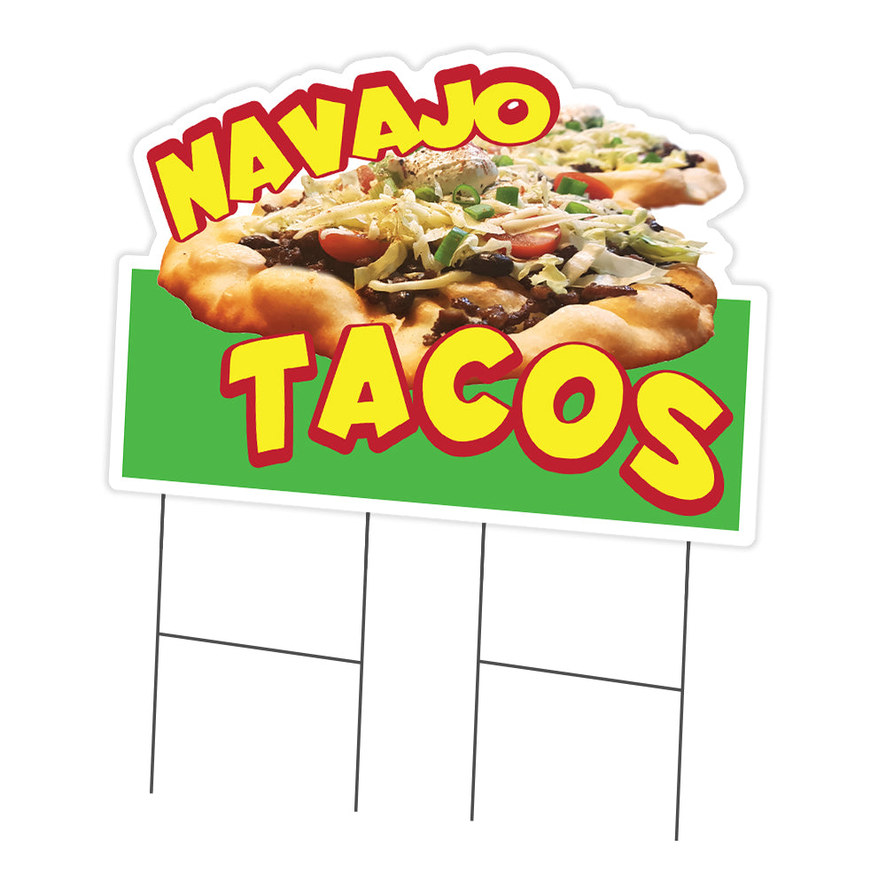 Navajo Tacos Die Cut