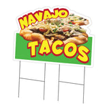 Navajo Tacos Die Cut