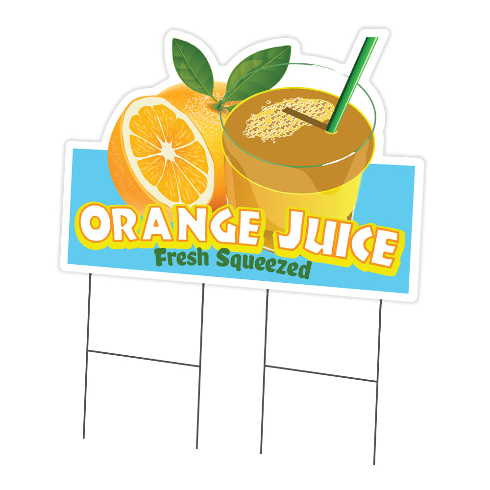 Orange Juice Die Cut