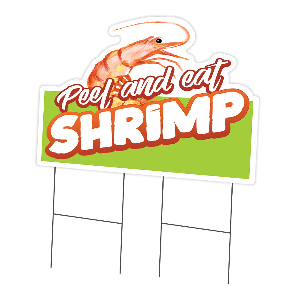 Peel And Eat Shrimp Die Cut