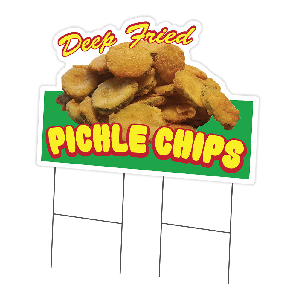 Pickle Chips Die Cut