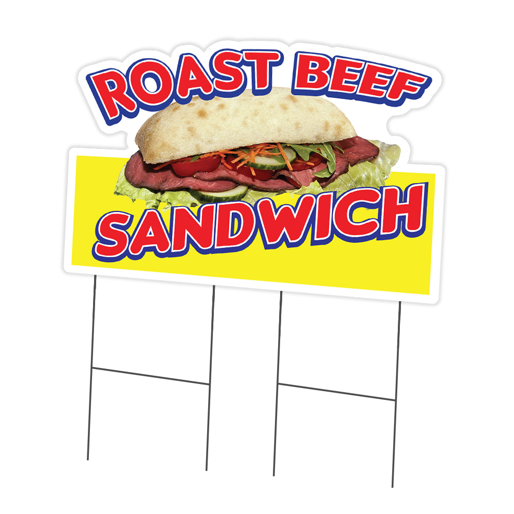 Roast Beef Sandwich Die Cut