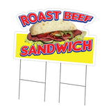 Roast Beef Sandwich Die Cut