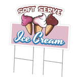Soft Serve Ice Cream Die Cut